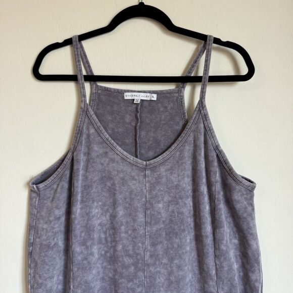 Sincerely Jules Comfy Harem Purple Jumpsuit XL Casual Athleisure Loungewear - Picture 5 of 10